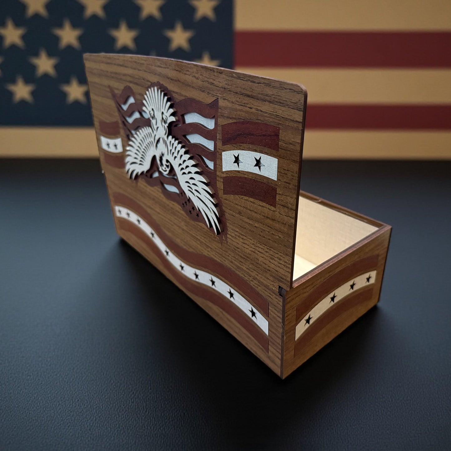 Large Patriotic Themed Box
