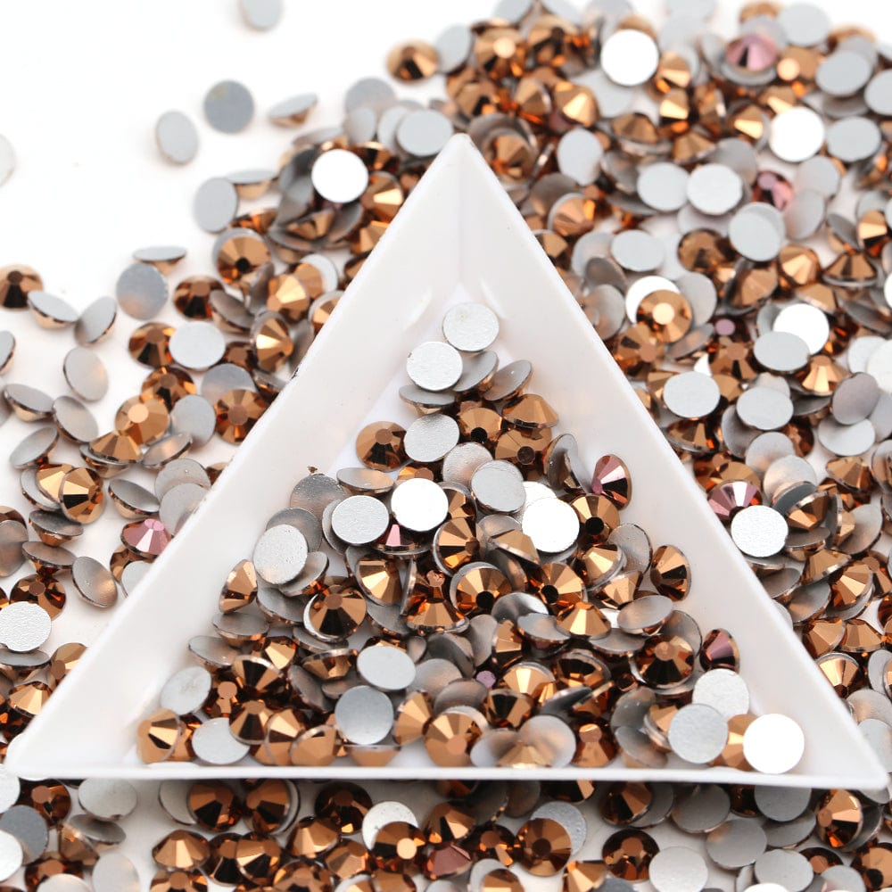 *Glass Rhinestones* - Rose Gold