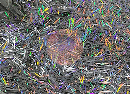 Disco Tinsel - Holographic Shape Glitter - 1 oz