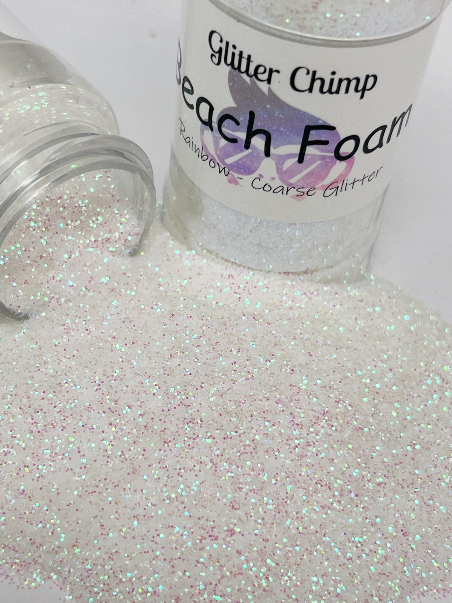 Beach Foam - Coarse Rainbow Glitter