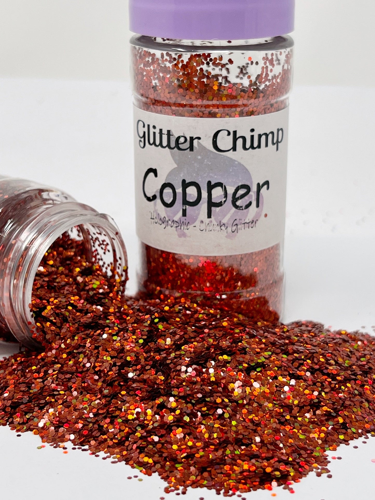Copper - Chunky Holographic Glitter