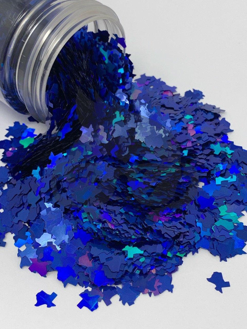 Brenham - Holographic Shape Glitter - 1 oz