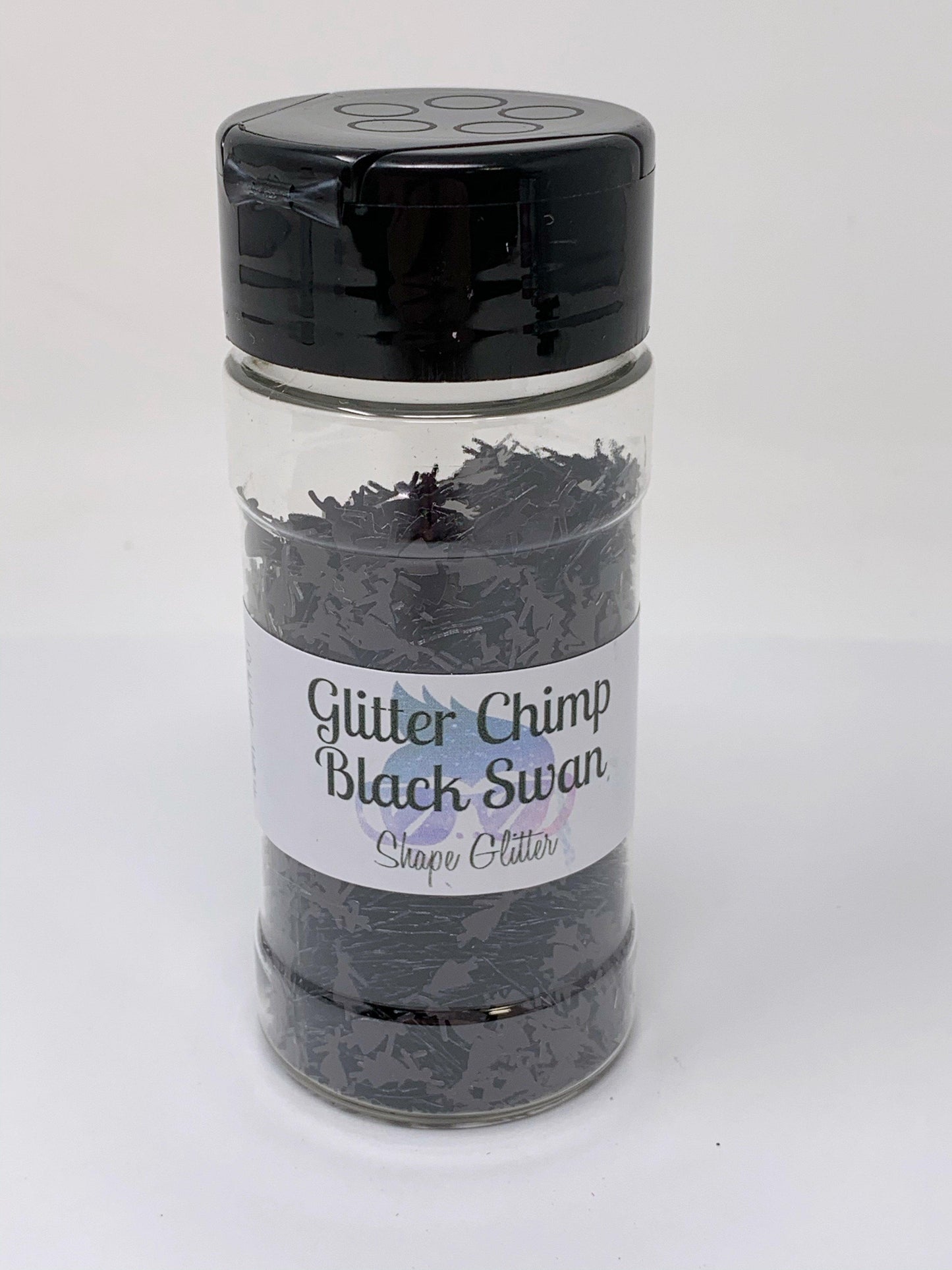 Black Swan - Holographic Shape Glitter - 1 oz