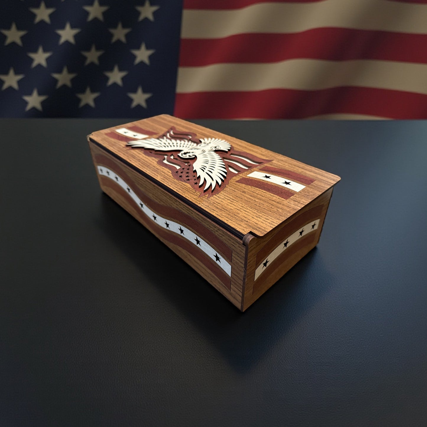 Large Patriotic Themed Box