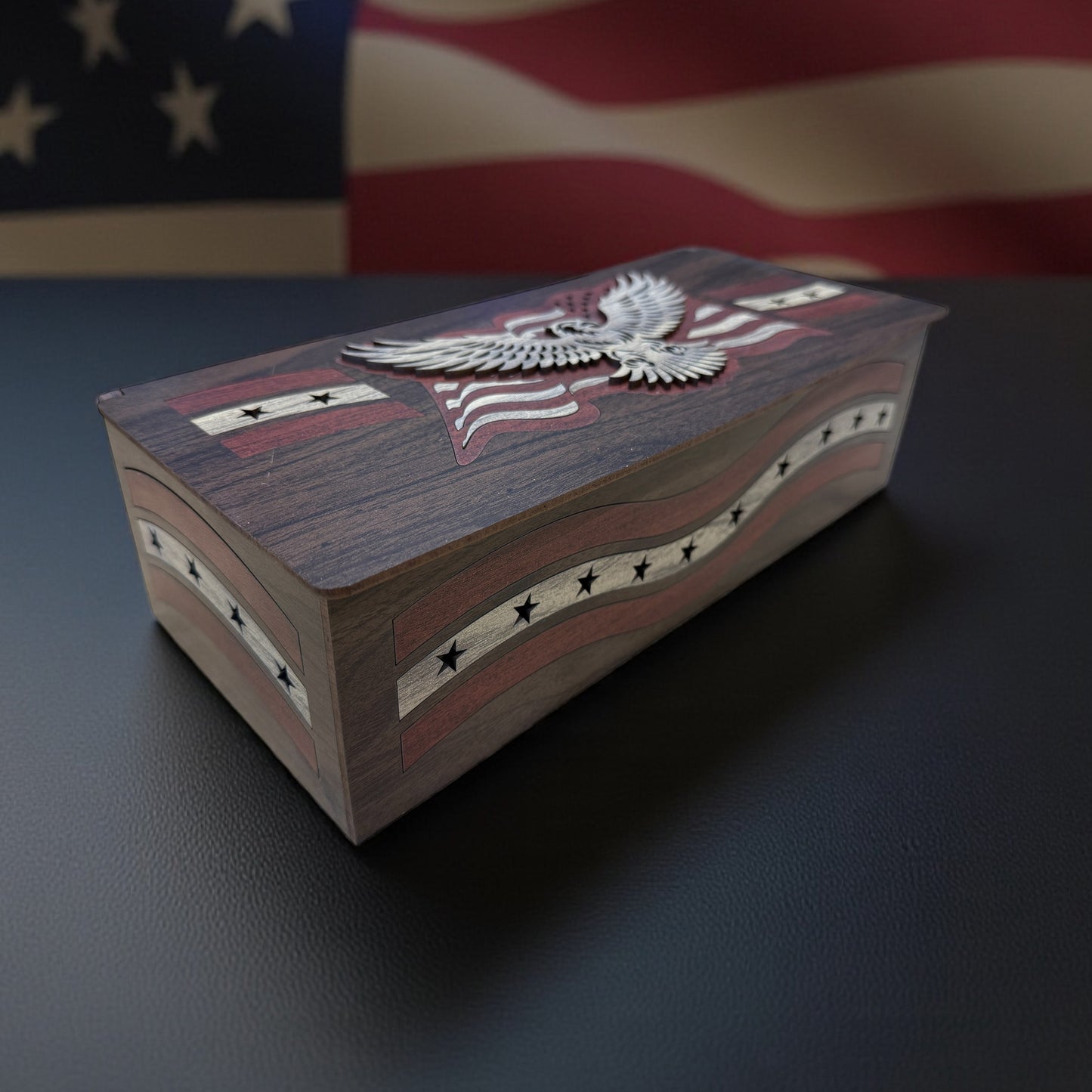 Large Patriotic Themed Box