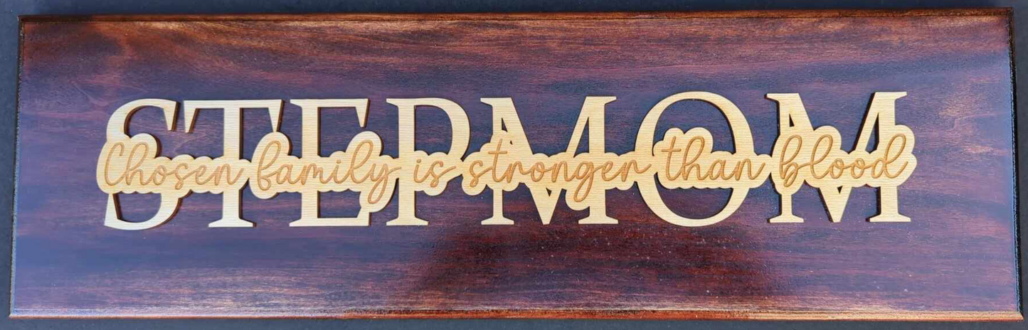 Custom wood sign