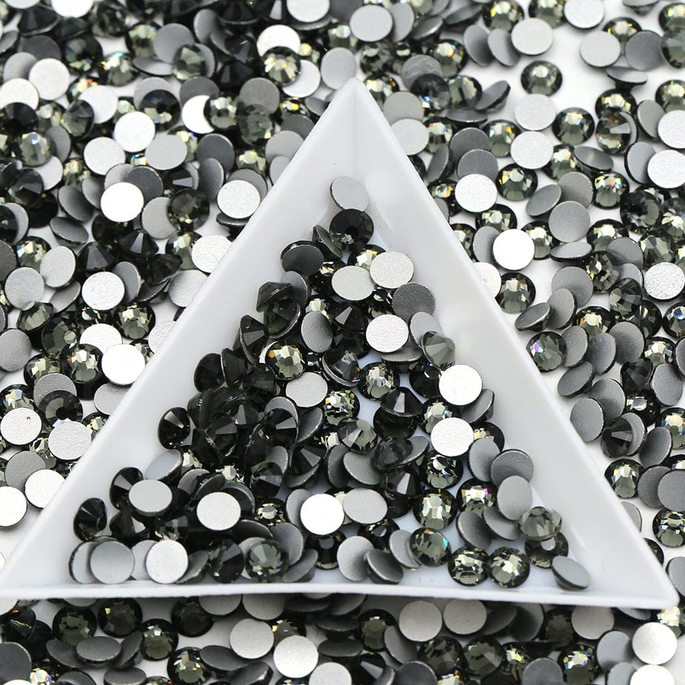 *Glass Rhinestones* - Black Diamond