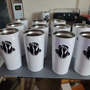 Custom 20oz Skinny Tumbler - add YOUR logo!!