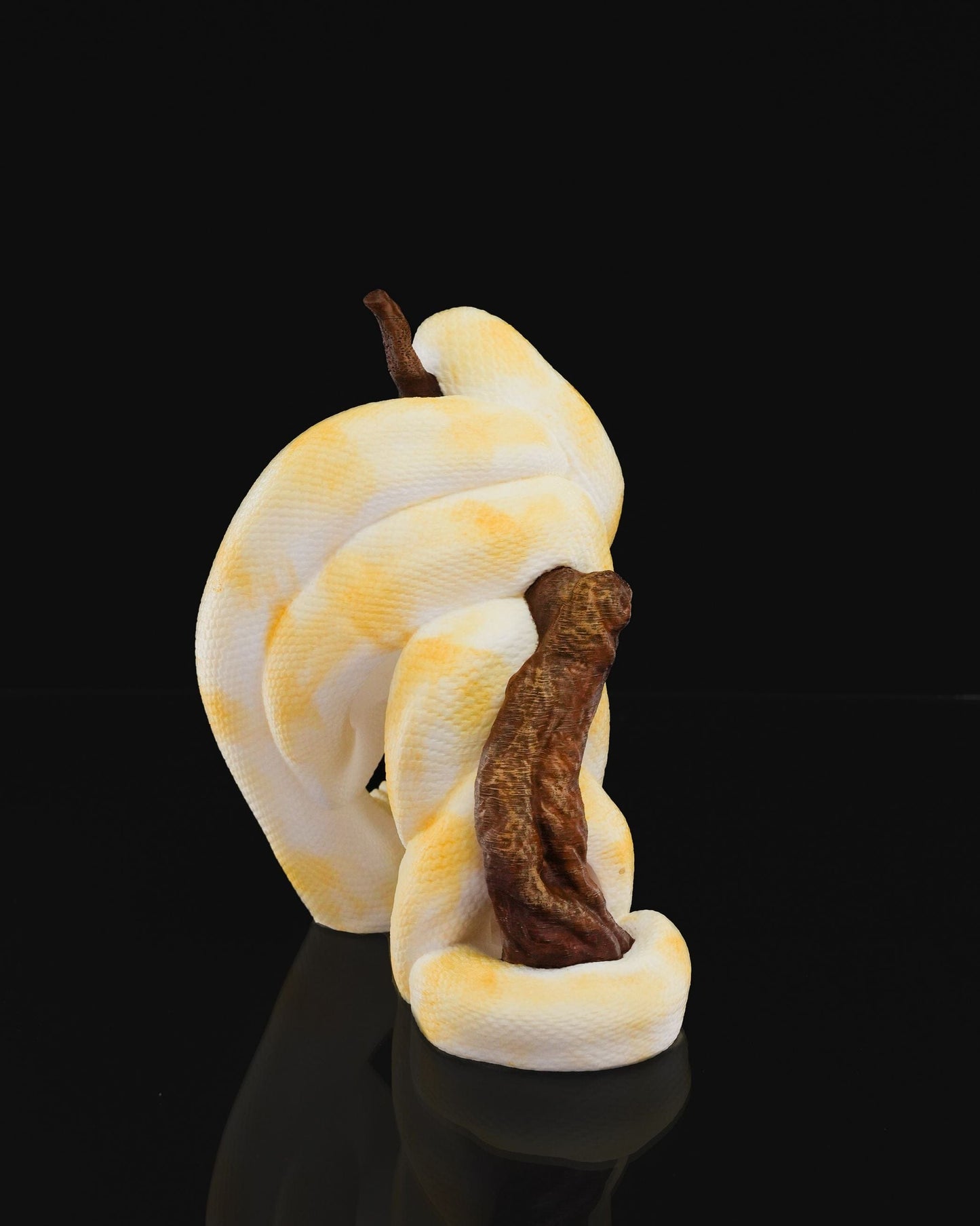 Ball Python Wine Bottle Holder - Solid Color Only