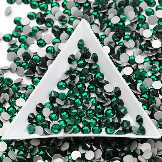 *Glass Rhinestones* - Emerald