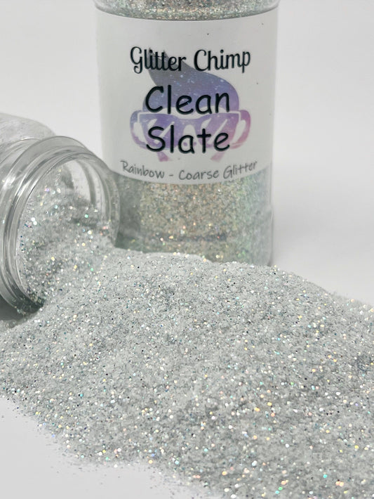 Clean Slate - Coarse Rainbow Glitter