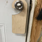 Door hanger sign blank
