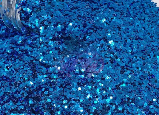 Electric Blue - Chunky Glitter