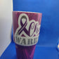 30oz Curved or 20oz Skinny Chiari Warrior Tumbler