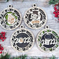 2022 Year in Review Wood Ornament
