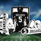 Custom sports player sign