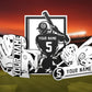 Custom sports player sign