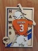 Custom sports player sign