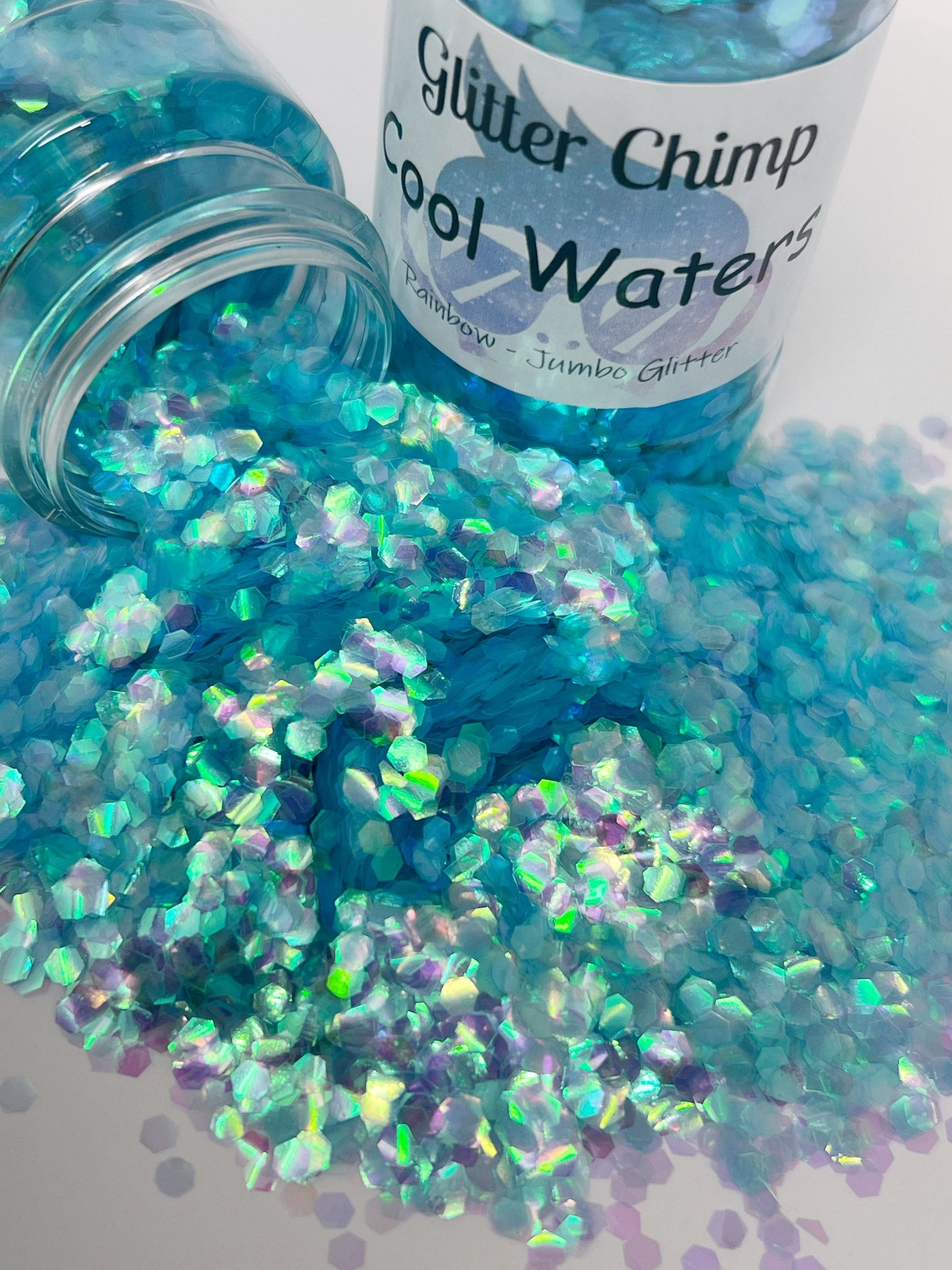 Cool Waters - Jumbo Rainbow Glitter