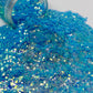 Cabana Blue - Chunky Rainbow Glitter