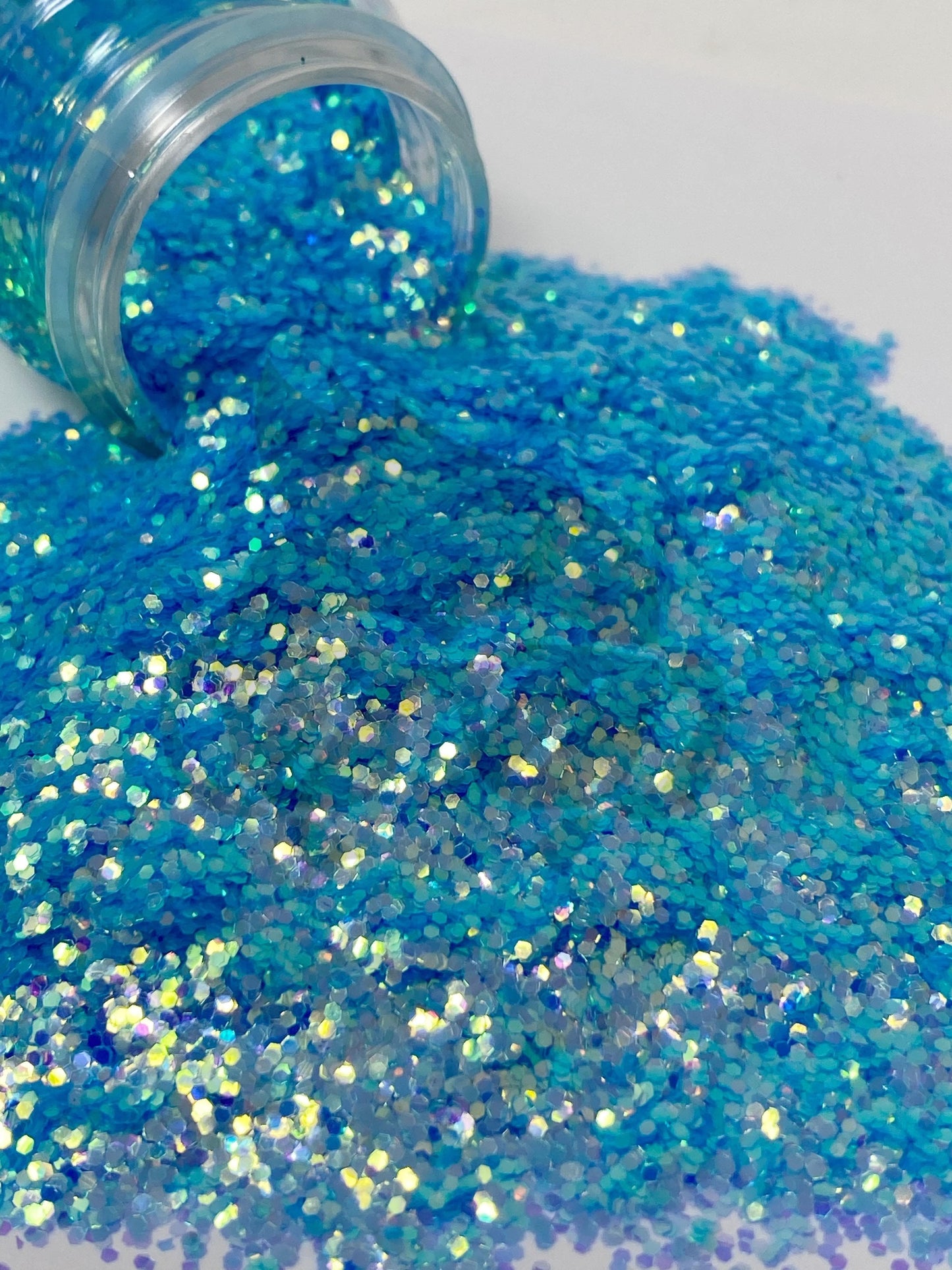 Cabana Blue - Chunky Rainbow Glitter