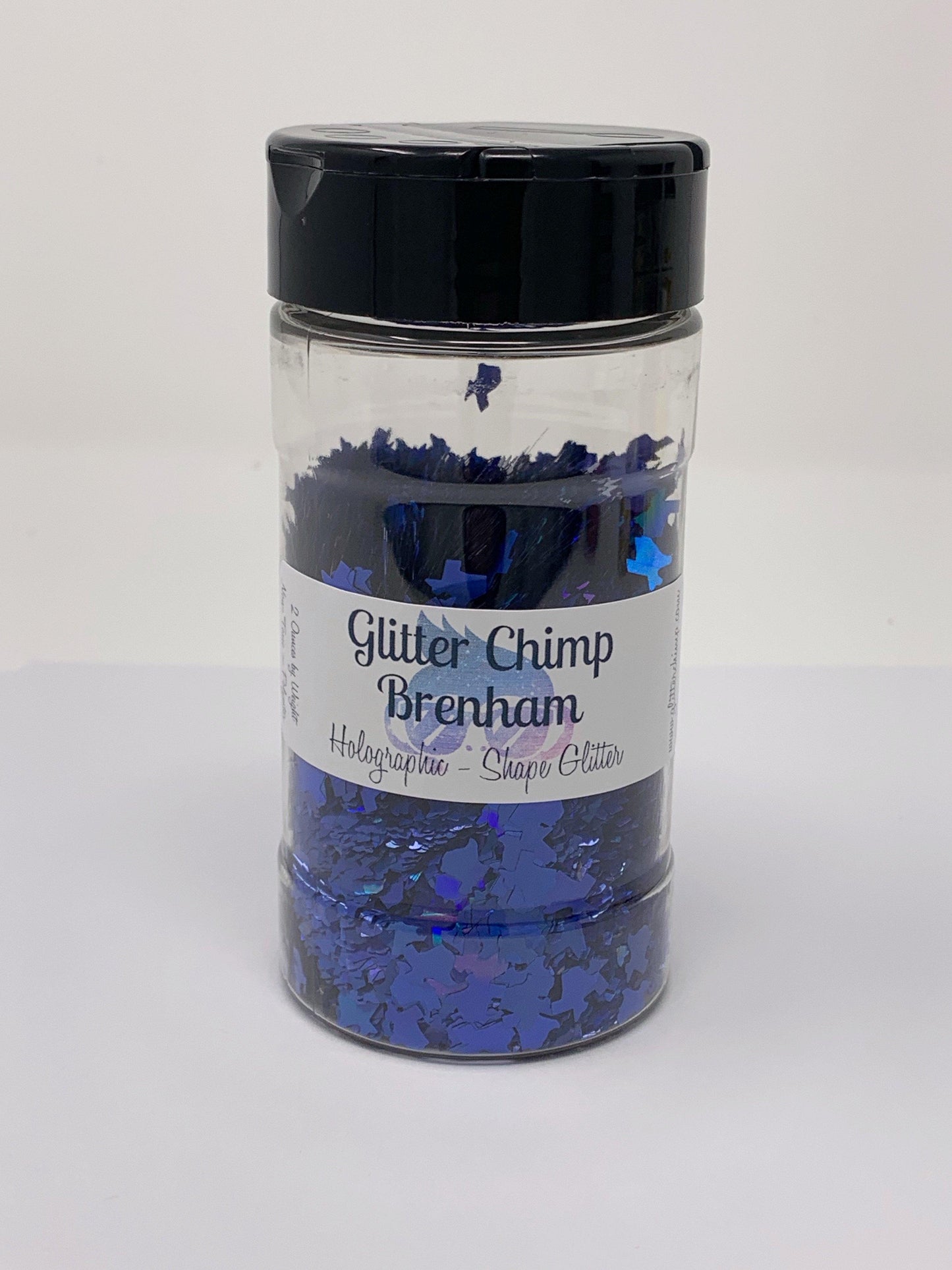 Brenham - Holographic Shape Glitter -  1 oz