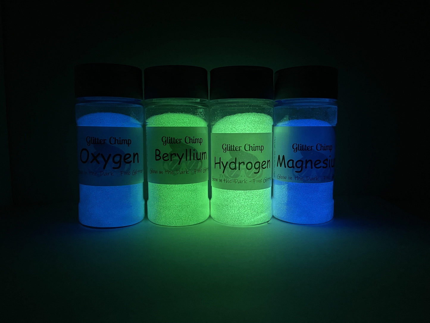 Beryllium - Fine Glow in the Dark Glitter