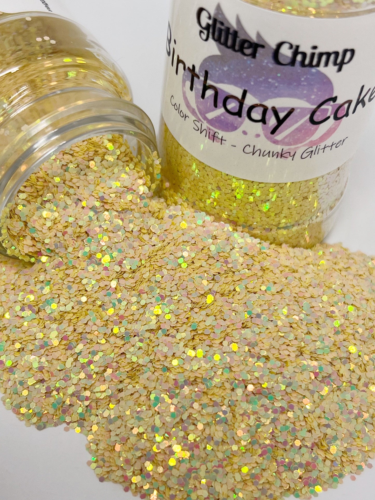 Birthday Cake - Chunky Color Shifting Glitter