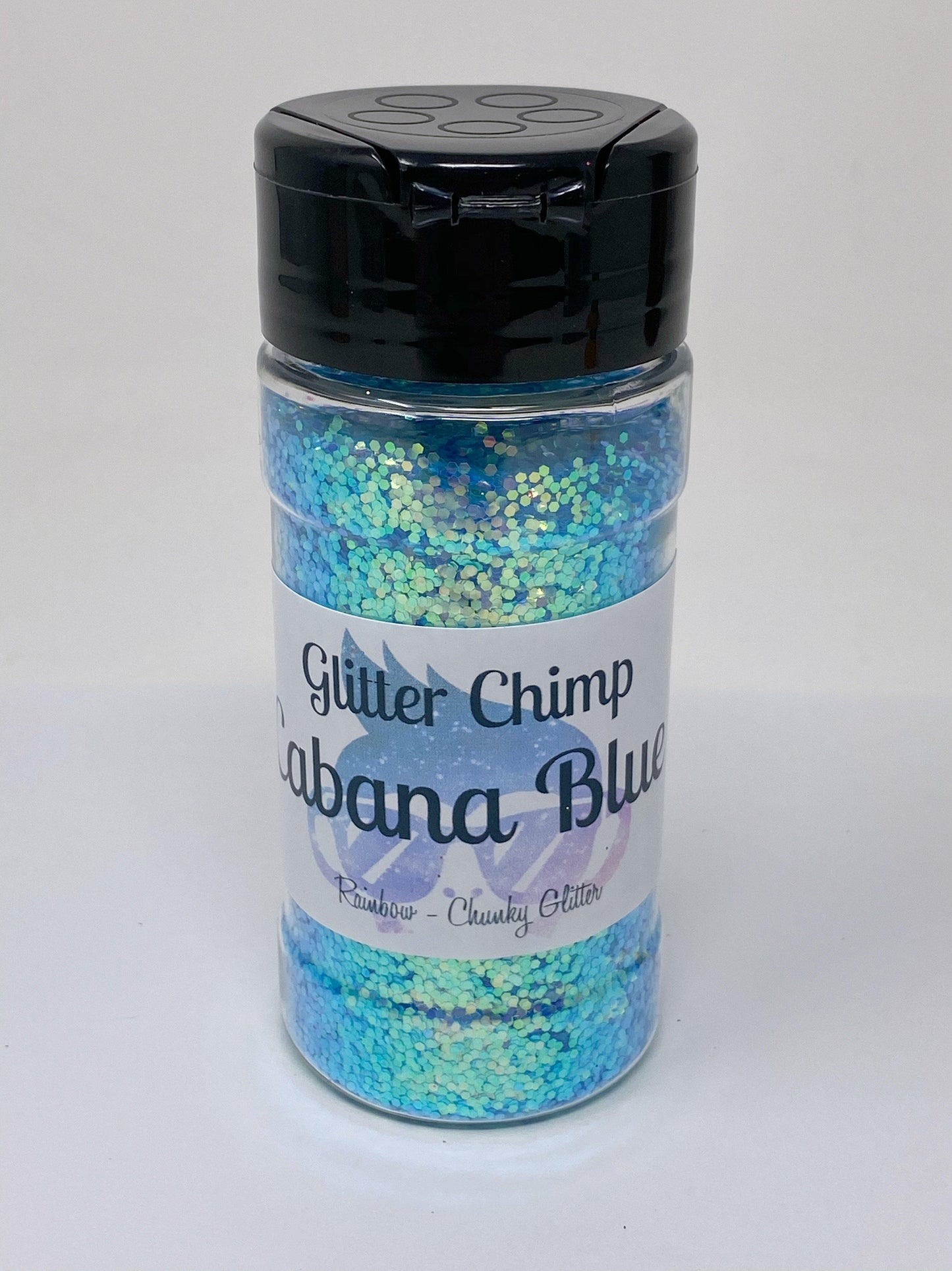 Cabana Blue - Chunky Rainbow Glitter