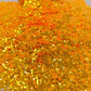 Atomic Orange - Chunky Rainbow Glitter