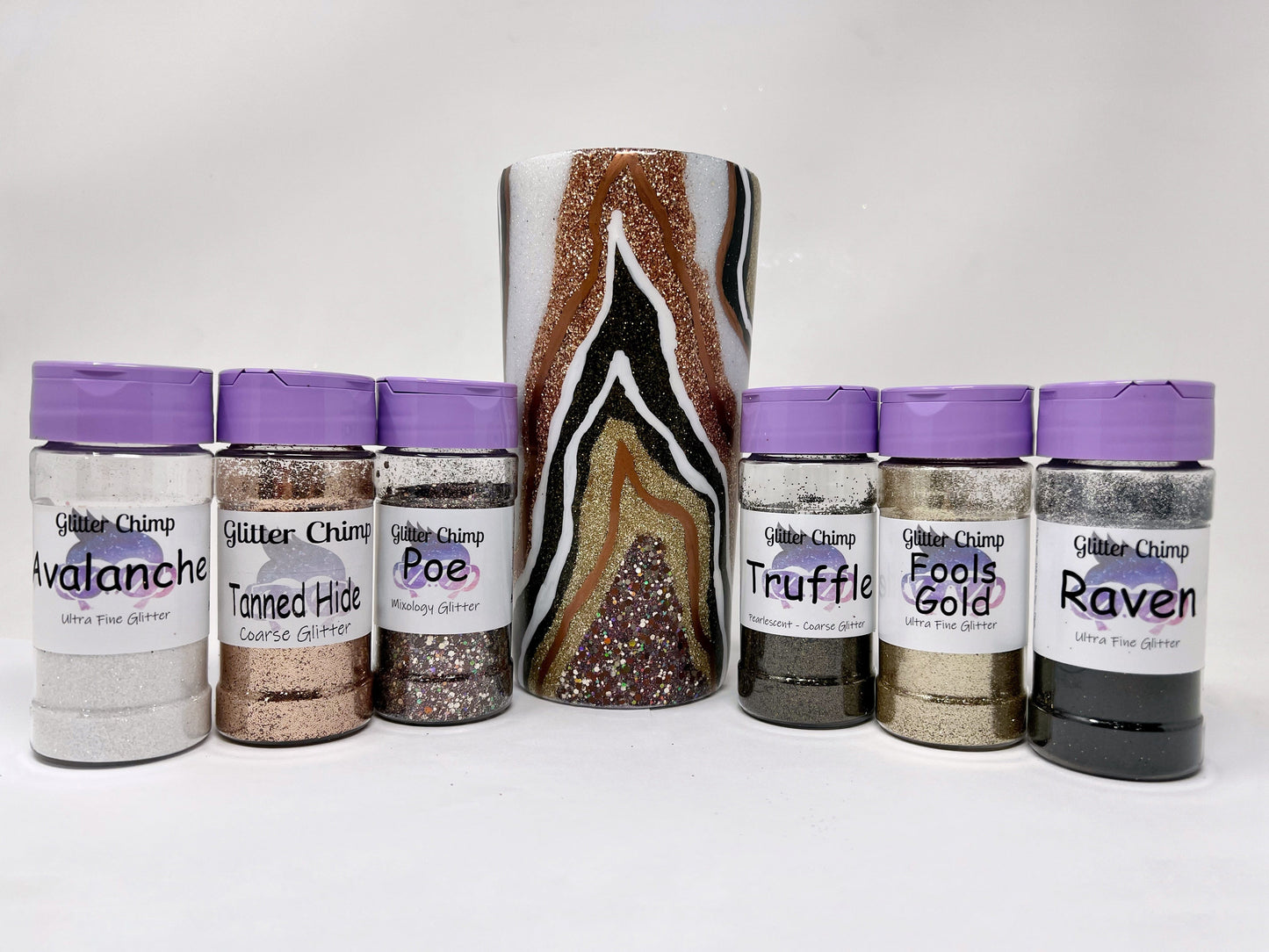 Earth Tone Geode Pack - Specialty Glitter Pack